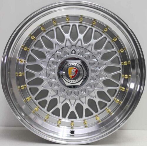 15 inch AFTERMARKET ALLOY WHEELS BBS STYLE TO SUIT BMW E21 /E30 3 SERIES